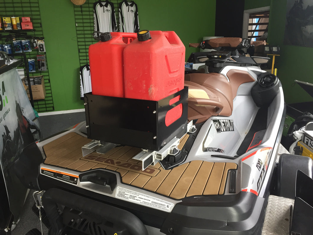 Jet Ski Double Jerry Can Holder